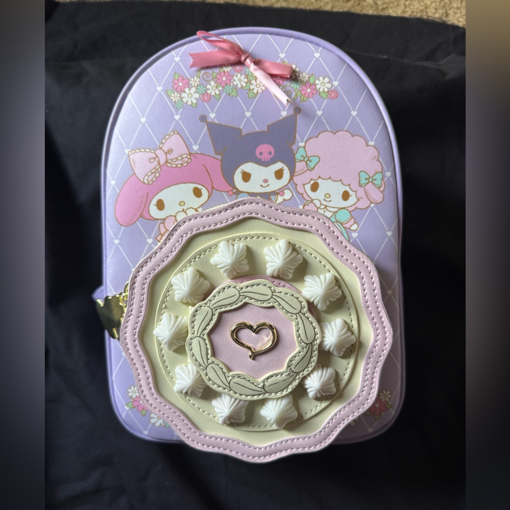 Sanrio Her Universe Tea Cake Party 11” Mini Backpack-NWT